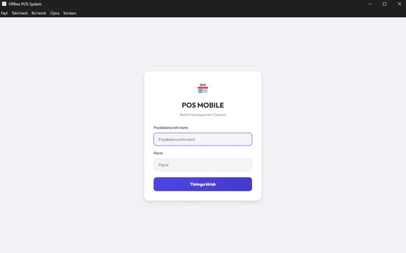 100% Offline POS